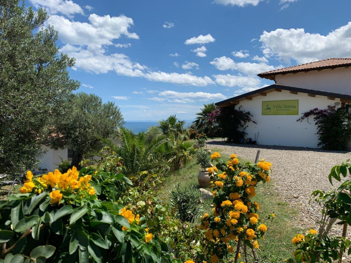 B&B Villa Sveva Rocca Imperiale Kültér fotó