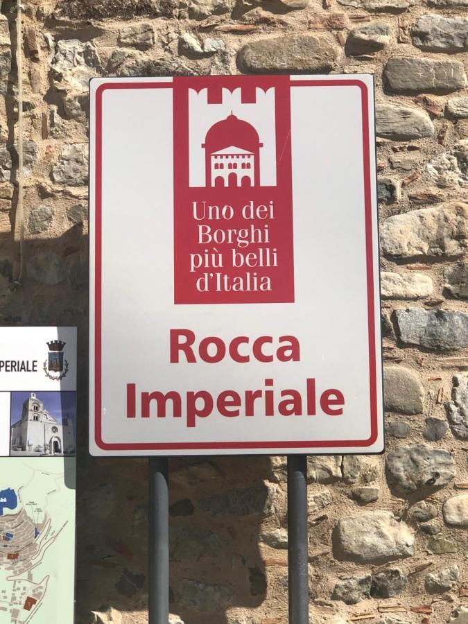 B&B Villa Sveva Rocca Imperiale Kültér fotó