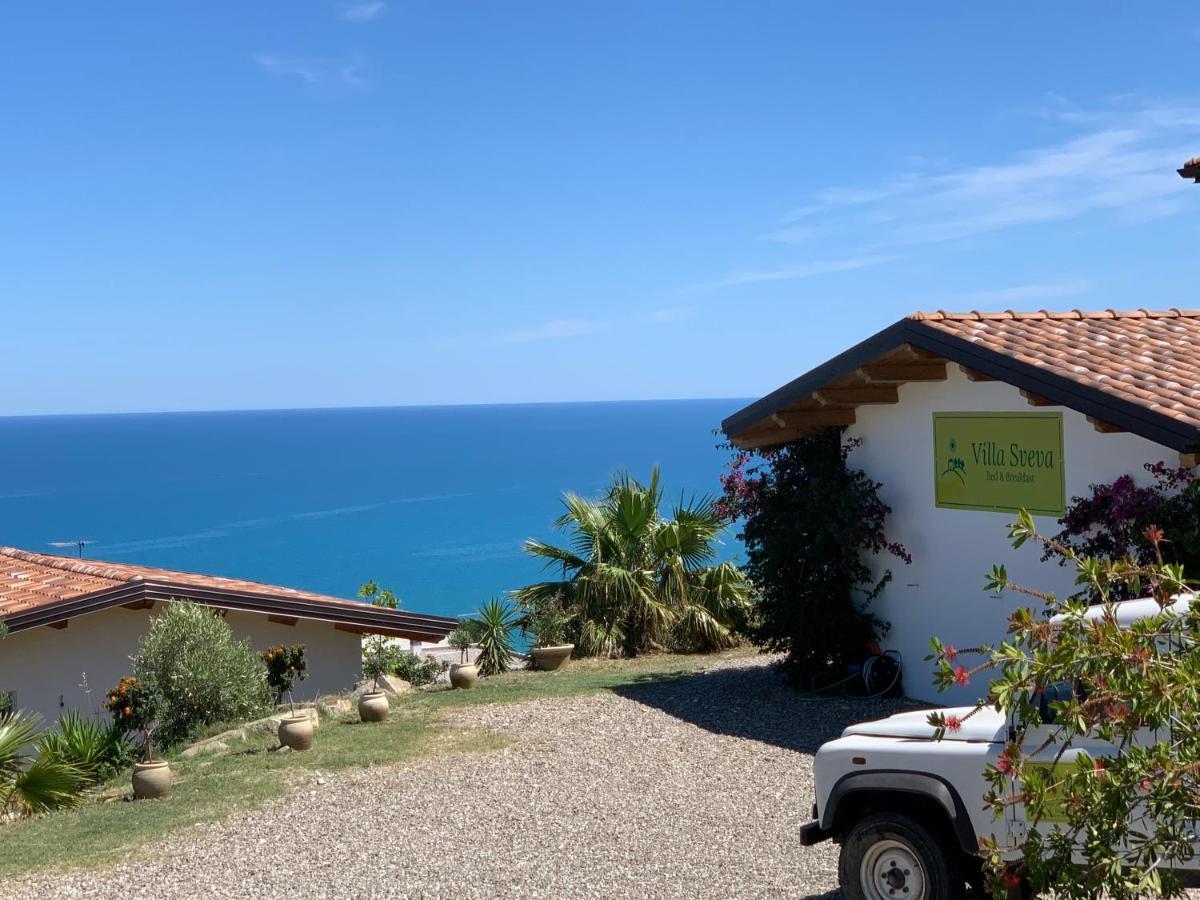 B&B Villa Sveva Rocca Imperiale Kültér fotó